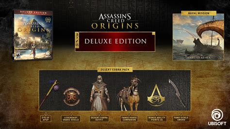 Buy Assassins Creed® Origins Deluxe Edition For Ps4 Xbox One And Pc Ubisoft Official Store