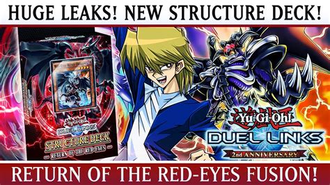 Yu Gi Oh Duel Links Huge Leaks Structure Deck Return Of The Red