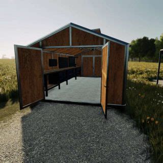 He Shed Garden Sheds V1 0 0 0 FS25 FS22 Mod