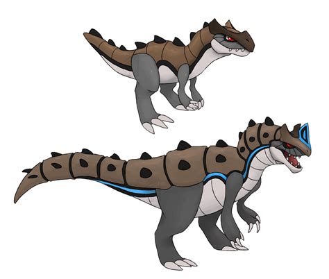 Dinosaur Fakemon By Promilie On Deviantart