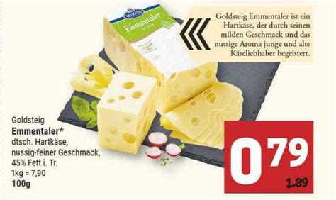 Goldsteig Emmentaler Angebot Bei Marktkauf 1Prospekte De