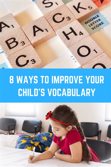 8 Ways To Improve Your Childs Vocabulary Imagine Forest