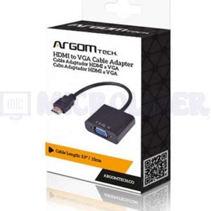 CABLE ADAPTADOR ARGOM ARG CB 0055 HDMI VGA Tienda MICROLIDER Infor