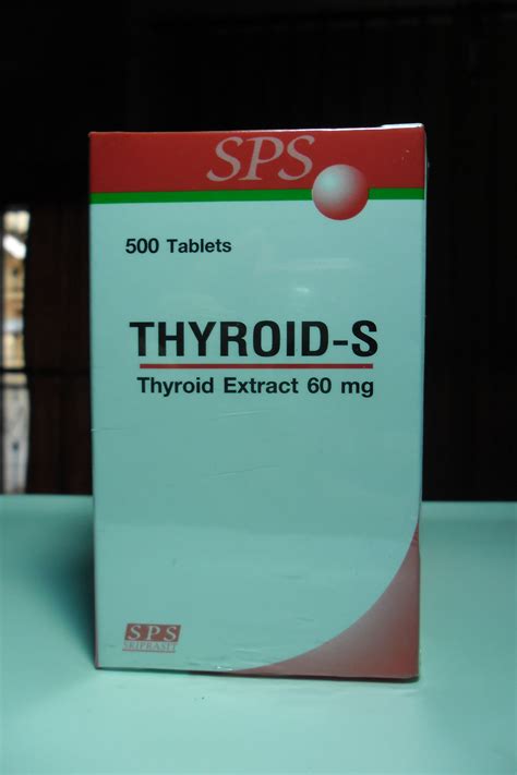 Thyroid Sndt 60 Mg 500 Tablets Free Shipping Thyroid Sshop