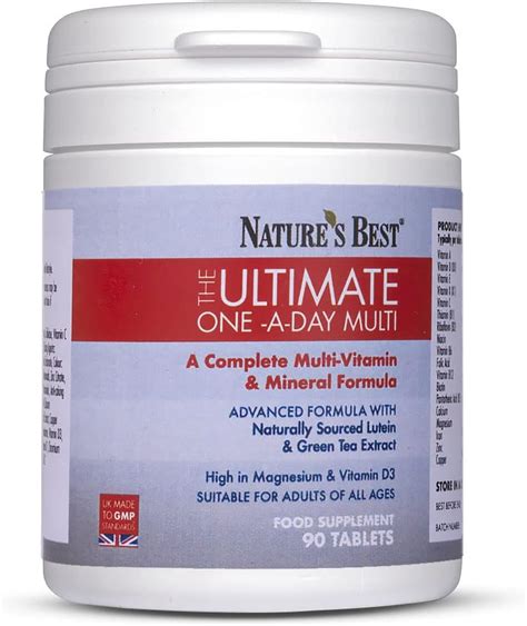 Adult Multivitamin The Ultimate One A Day Multivitamin Tablets For Men