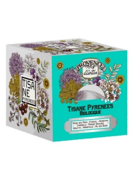 Tisane Cube Des Pyr N Es Bio Sachets G Recharge Carton Provence D