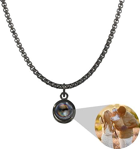 Amazon Personalized Photo Necklace For Men Customized Photo