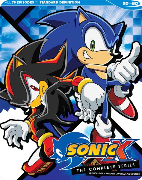 Sonic X Complete Series Japanese Sub Blu Ray