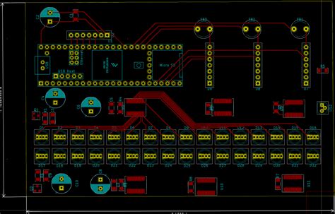 Pcb Layers Led Array Controller Circuit Pcb Design Questions And