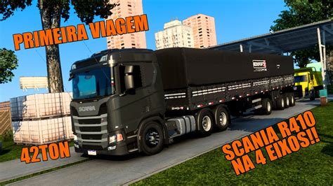 Ets Primeira Viagem Do Conjunto Scania R Atrelado A Uma