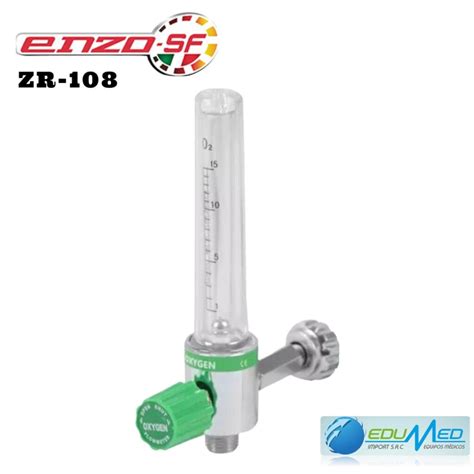 Flujometro De Oxigeno Enzo Zr Edumed Import