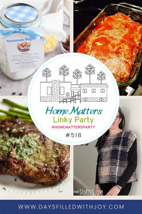 Home Matters Linky Party 518 Days Filled With Joy