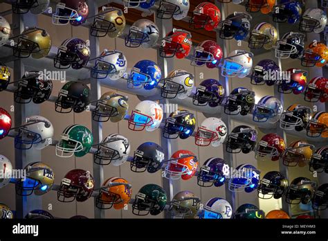 Atlanta Capital Of The U S State Of Georgia Football Helmet Wall