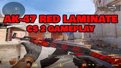 CS2 AK 47 Red Laminate GAMEPLAY YouTube