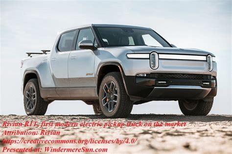 Rivians R1 T First Electric Pickup Truck Rolls Off The Assembly Line