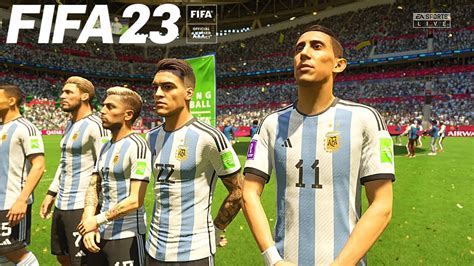 Argentina Vs Saudi Arabia Match Coupe Du Monde 2022 FIFA 22