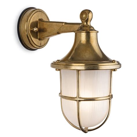 Brass Outdoor Wall Lights Luxplan