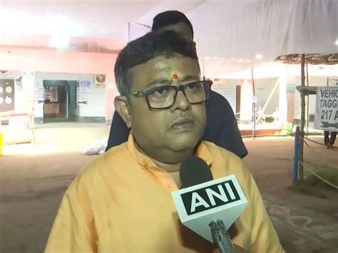west bengal polls bjps egra candidate dibyendu adhikari casts vote