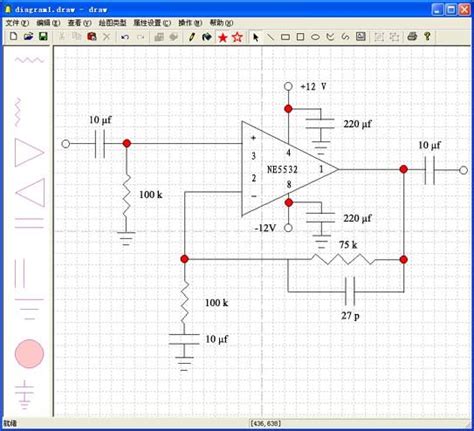 Ne5532 Preamp Schematic Circuit Diagram