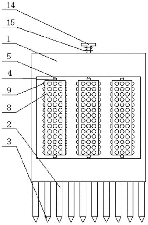 一种建筑施工基坑护栏的制作方法