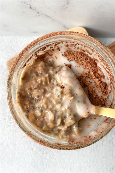 Tiramisu Overnight Oats Hellofrozenbananas