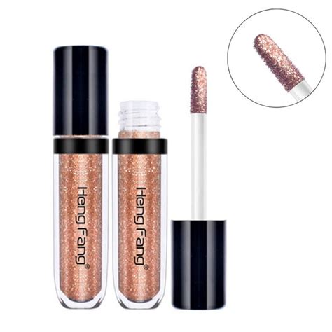 Lucoss Liquid Glitter Eyeshadow Shimmer Metallic Long Lasting