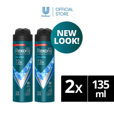 Bundle Of Rexona Men Motionsense Deodorant Spray Ice Cool Ml