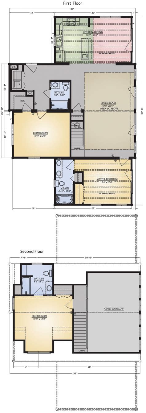 Modular Log Cabin Floor Plans