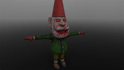 3D scary gnome - TurboSquid 1405062