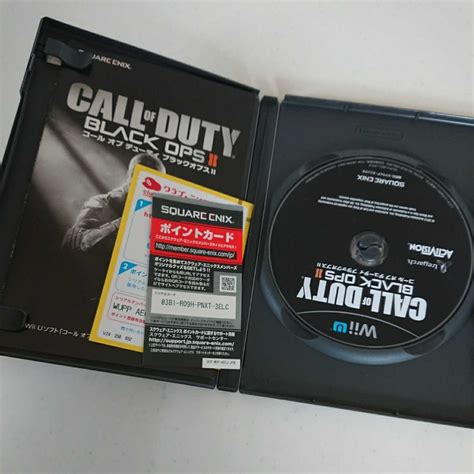 Wiiu ソフト コールオブデューティブラックオプスⅡ Call Of Duty Black Ops Ⅱwii U専用ソフト｜売買された