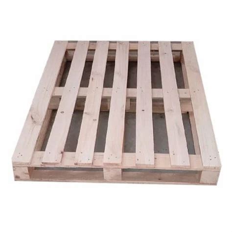 Industrial Two Way Rubber Wood Pallet at Rs 800 piece रबर वड पलट