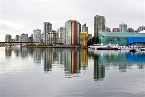 Skyline in Vancouver Canada Stock Image - Image of cityscape ...