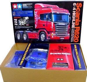 Tamiya 56327 1 14 RC Scania R620 6x4 Highline Tractor Truck Blue