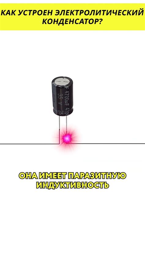 Электролитический конденсатор #электроника #конденсатор - YouTube
