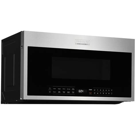 Frigidaire Gallery 30 In 1 9 Cu Ft Over The Range Microwave With 11 Power Levels 400 Cfm