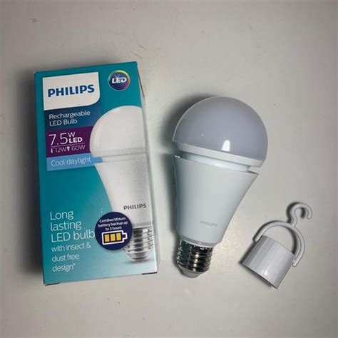 Jual Philips Lampu Emergency Led W Mah Charge Battery Shopee