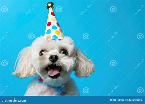 Celebration Bark Birthday Dog Card Stock Illustration Illustration