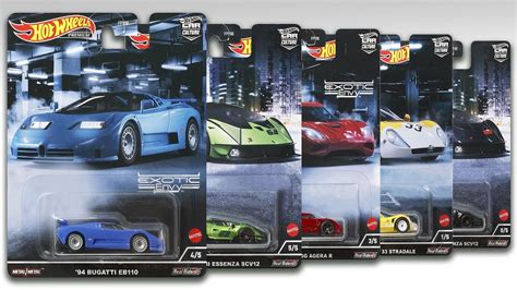 Hot Wheels Premium Car Culture 2022 Exotic Envy Set Of 5 Fpy86 957m Ubicaciondepersonascdmx