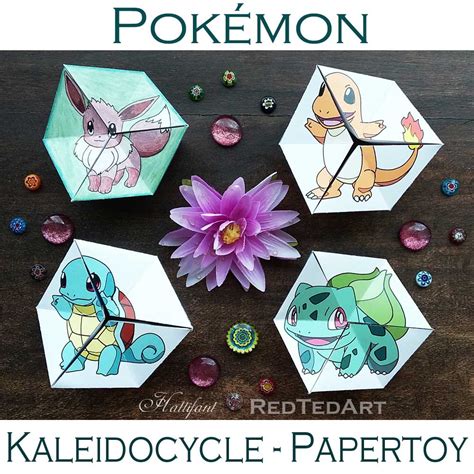 Paper Toy Kaleidocycle To Craft And Play With Hattifant