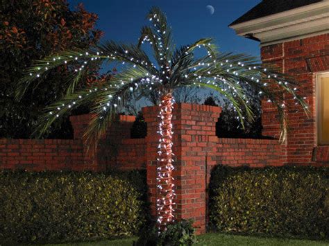 Led Palm Tree Lighting Kit Up To 10 Palm 200 Lights With Twinkle Ti