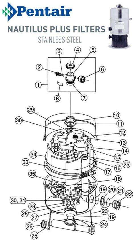 Pentair Fns Plus Parts Diagram