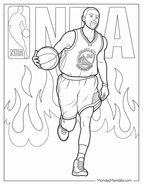 Details Best Stephen Curry Coloring Pages Free Printables