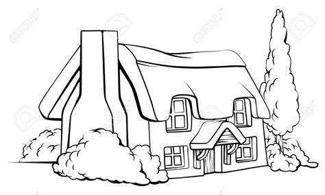 Farm House Drawing at GetDrawings | Free download