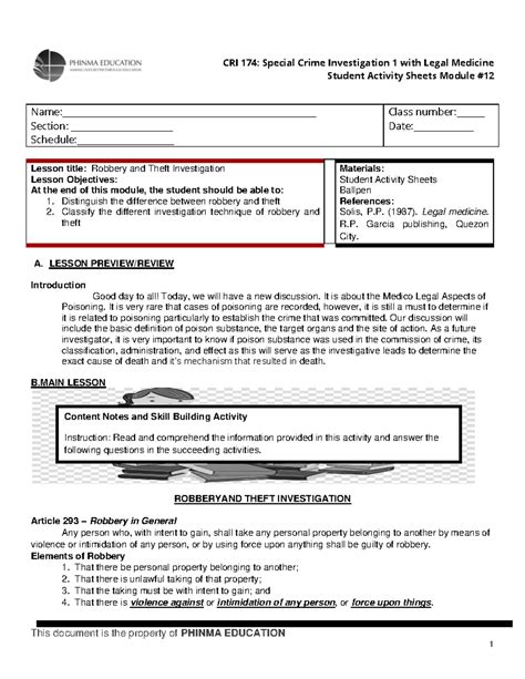 SAS 12 CRI 174 - kamehameha that - Student Activity Sheets Module #1 2