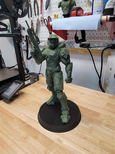 I 3d Printed Master Chief R Halo