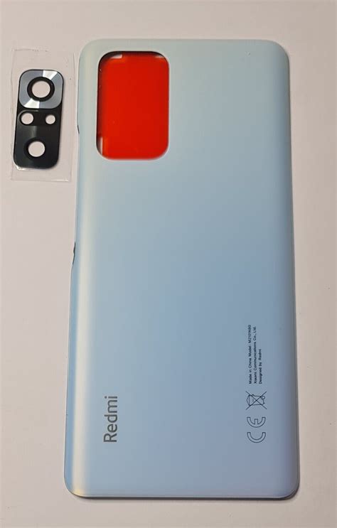 Xiaomi Redmi Note 10 Pro Backcover Akkudeckel Abdeckung Linse 48h