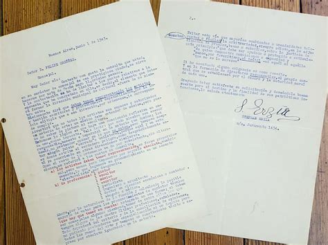 Typewritten Manuscript letter sent to Felipe Ordoñez de Stephán Erzia