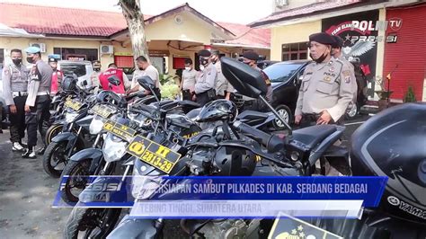 Kapolres Tebing Tinggi Pimpin Cek Ranmor Dinas Video Dailymotion