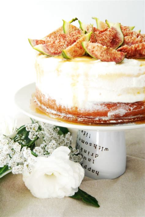 NAKED CAKE CON FICHI RICOTTA E MIELE Angela Simonelli