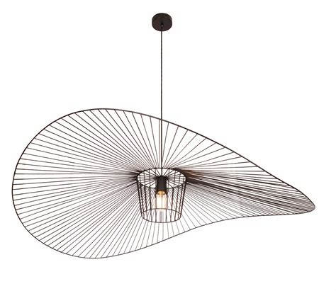 Lampa Kapelusz Sombrero Metalowa Du A Designerska Kp Czarny Kapelusz